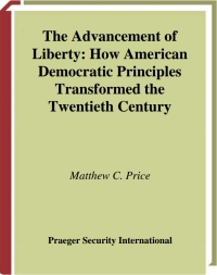 Cover image: The Advancement of Liberty 1st edition