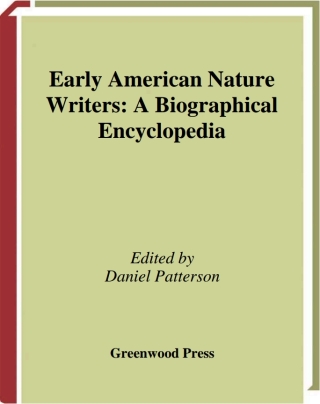 Cover image: Early American Nature Writers 1st edition