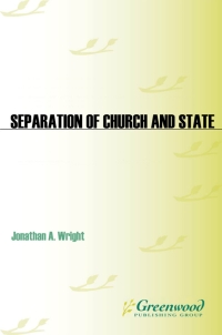 Imagen de portada: Separation of Church and State 1st edition