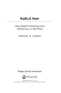 صورة الغلاف: Radical State 1st edition