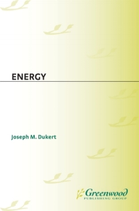 Cover image: Energy 1st edition 9780313348778