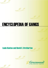 Cover image: Encyclopedia of Gangs 1st edition