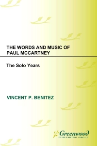 Cover image: The Words and Music of Paul McCartney 1st edition