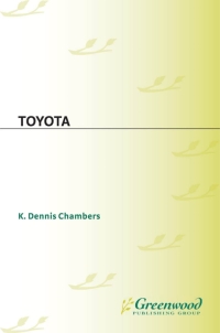 表紙画像: Toyota 1st edition