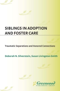 Imagen de portada: Siblings in Adoption and Foster Care 1st edition