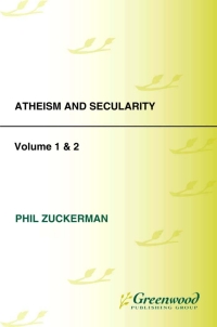 Imagen de portada: Atheism and Secularity [2 volumes] 1st edition