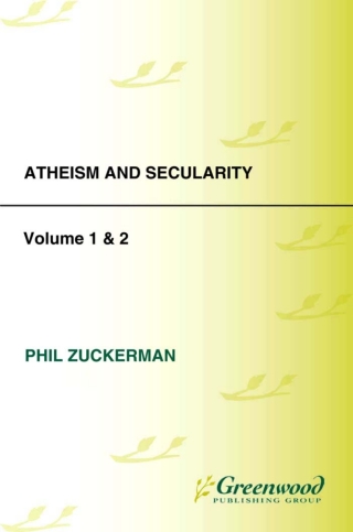 Cover image: Atheism and Secularity [2 volumes] 1st edition
