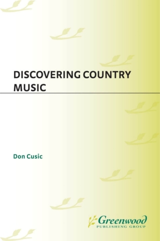 Imagen de portada: Discovering Country Music 1st edition