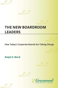 Imagen de portada: The New Boardroom Leaders 1st edition