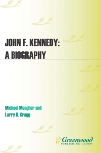 Cover image: John F. Kennedy 1st edition