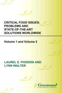 Imagen de portada: Critical Food Issues [2 volumes] 1st edition