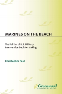 Imagen de portada: Marines on the Beach 1st edition