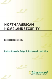 Omslagafbeelding: North American Homeland Security 1st edition