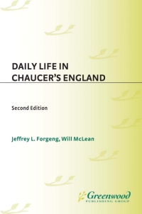 Imagen de portada: Daily Life in Chaucer's England 2nd edition 9780313359514