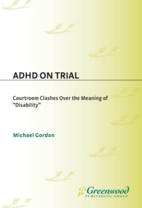 Omslagafbeelding: ADHD on Trial 1st edition