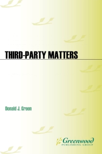 Omslagafbeelding: Third-Party Matters 1st edition
