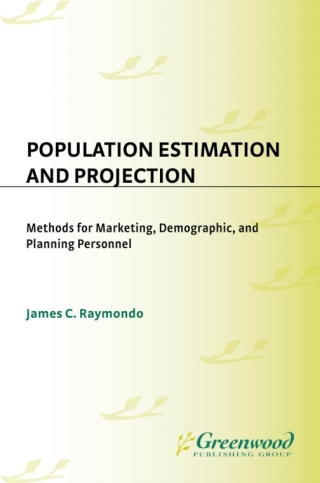 Cover image: Population Estimation and Projection 1st edition