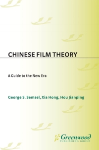Omslagafbeelding: Chinese Film Theory 1st edition