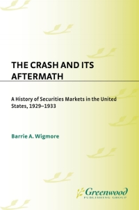 Imagen de portada: The Crash and Its Aftermath 1st edition