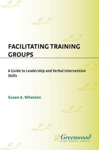 Imagen de portada: Facilitating Training Groups 1st edition