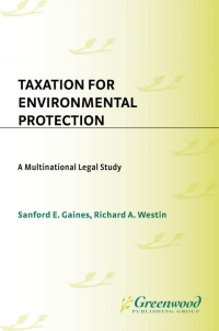 Cover image: Taxation for Environmental Protection 1st edition