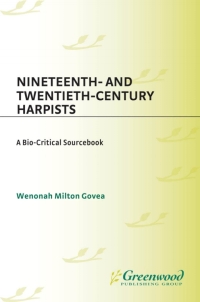 Imagen de portada: Nineteenth- and Twentieth-Century Harpists 1st edition