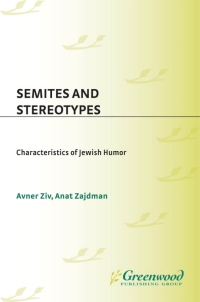 Imagen de portada: Semites and Stereotypes 1st edition