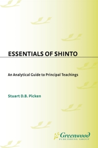 Cover image: Essentials of Shinto 1st edition