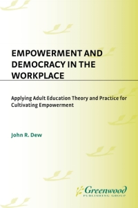 Omslagafbeelding: Empowerment and Democracy in the Workplace 1st edition