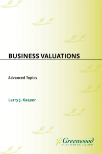 Cover image: Business Valuations 1st edition