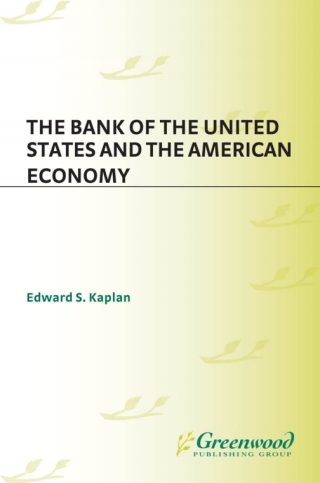 Imagen de portada: The Bank of the United States and the American Economy 1st edition