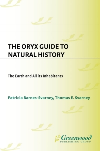 Imagen de portada: The Oryx Guide to Natural History 1st edition