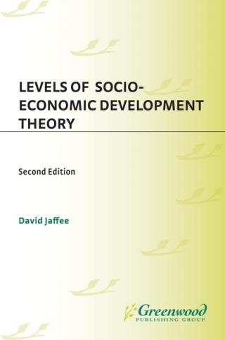 Cover image: Levels of Socio-economic Development Theory 2nd edition