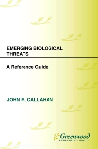 Cover image: Emerging Biological Threats 1st edition