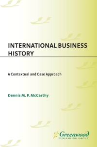 Cover image: International Business History 1st edition