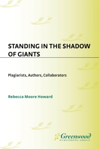 Cover image: Standing in the Shadow of Giants 1st edition