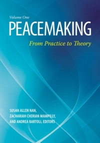 Imagen de portada: Peacemaking [2 volumes] 1st edition