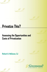 Immagine di copertina: Privatize This? 1st edition