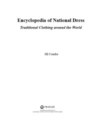 صورة الغلاف: Encyclopedia of National Dress [2 volumes] 1st edition 9780313376368