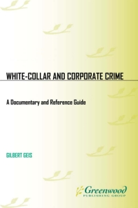 Cover image: White-Collar and Corporate Crime 1st edition