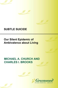 Cover image: Subtle Suicide 1st edition