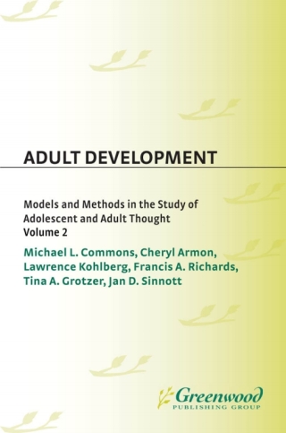 Imagen de portada: Adult Development 1st edition
