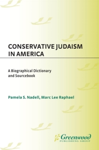 Imagen de portada: Conservative Judaism in America 1st edition