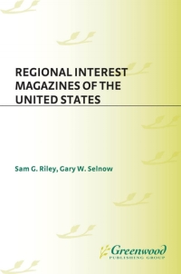 Imagen de portada: Regional Interest Magazines of the United States 1st edition