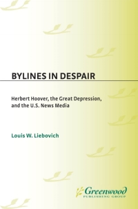 Cover image: Bylines in Despair 1st edition