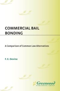 Omslagafbeelding: Commercial Bail Bonding 1st edition