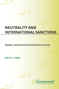 Cover image: Neutrality and International Sanctions 1st edition