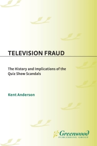 Cover image: Television Fraud 1st edition