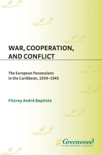 Titelbild: War, Cooperation, and Conflict 1st edition