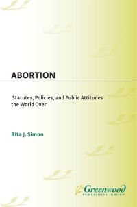 Cover image: Abortion 1st edition